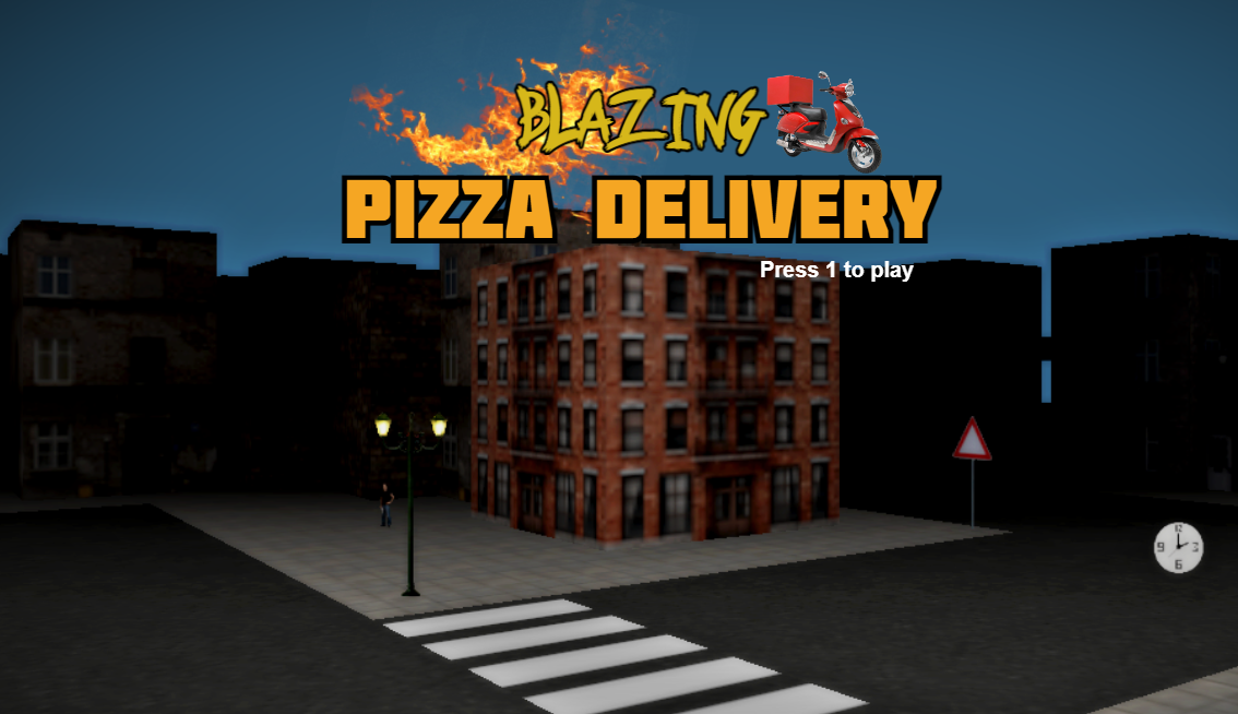 Blazing Pizza delivery