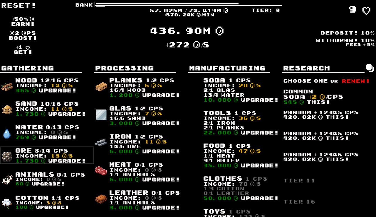 Upgrade! Inc. 0.0.1 [Feedback needed]