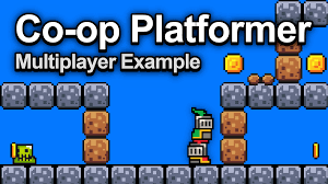 Multiplayer platformer pickup